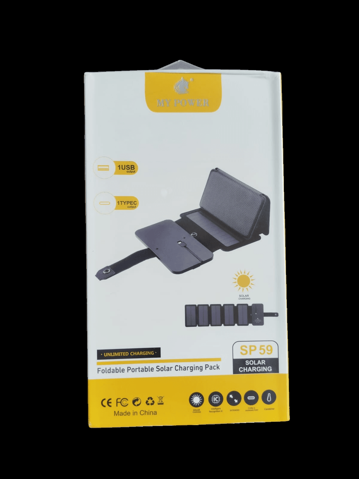 Portable 7W 5V Solar Panel Foldable Camping Travel Solar Charger For Cellphone Mobile Tablet Kits USB Battery Charging Pack