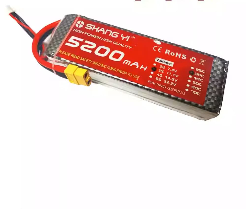 5200mAh  3S 30C Lipo battery