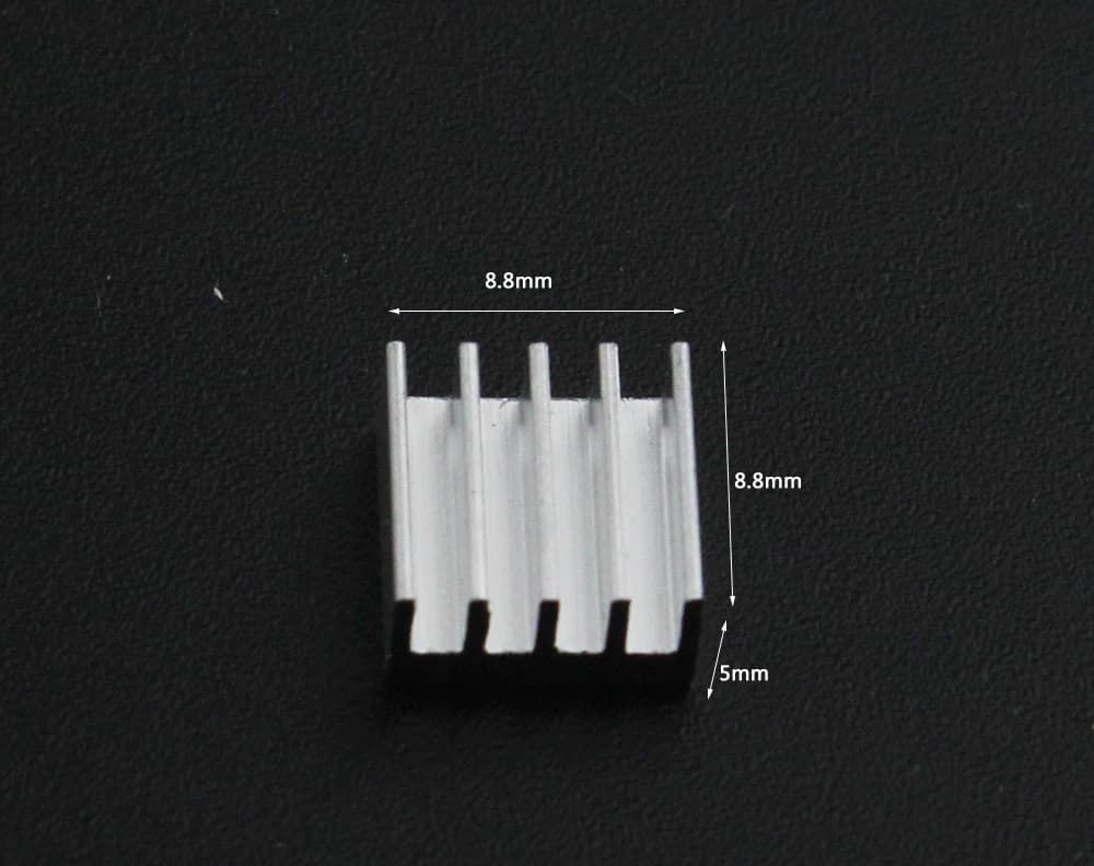 Aluminum Heatsink 8.8*8.8*5mm