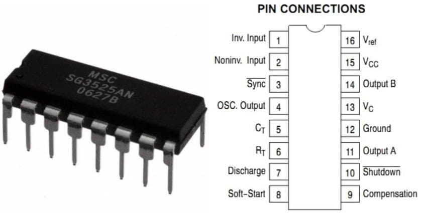 SG3525 PWM Controller IC