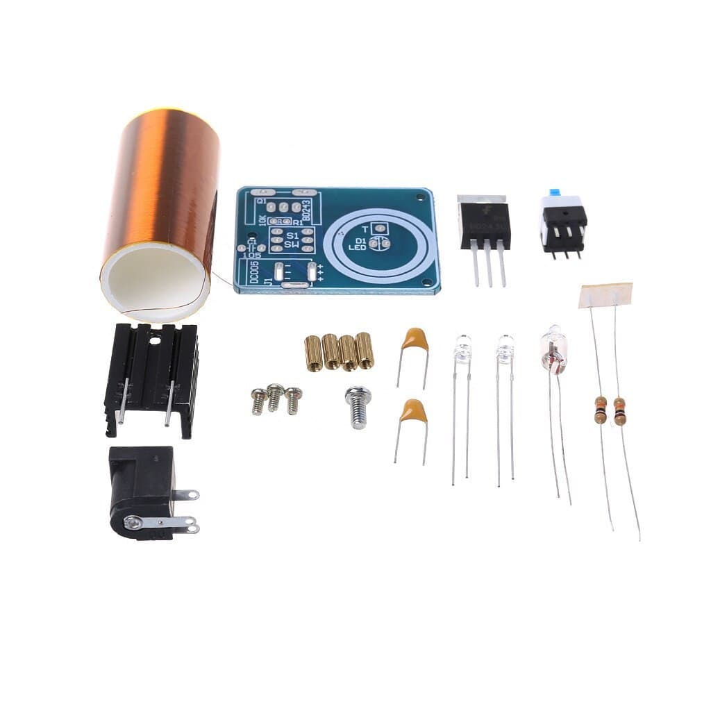 Mini Tesla Coil Kit Magic Props DIY