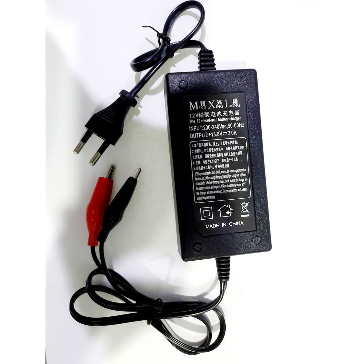 Lead Acid Battery Charger 3A