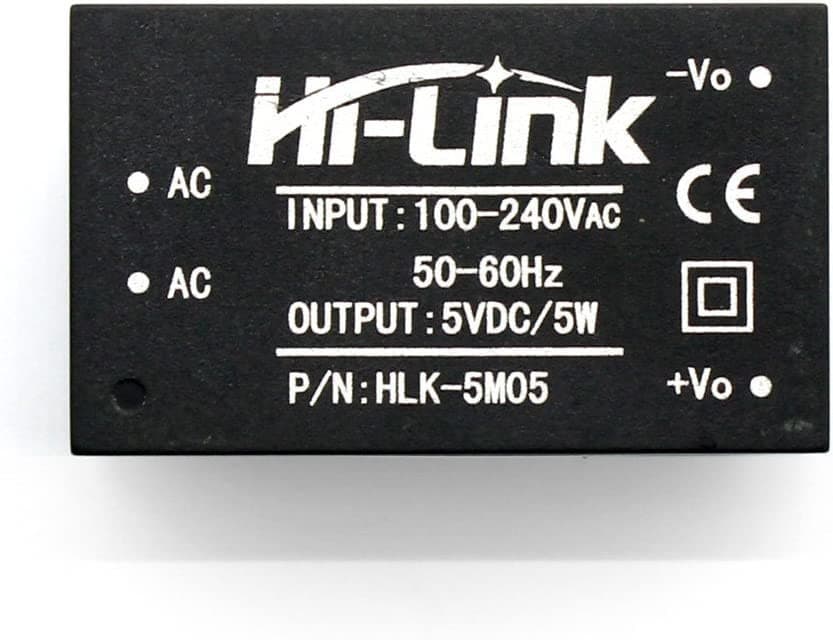 HLK-5M05 AC DC 220V to 5V Step-Down Power Supply Module