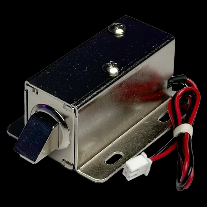 12V DC Solenoid Lock Electromagnetic Electric Control Cabinet Drawer Lock Intelligent Auto Lock Improvement Set