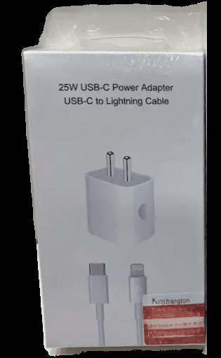 25W USB-C Power adapter USB-C to lightning Cable