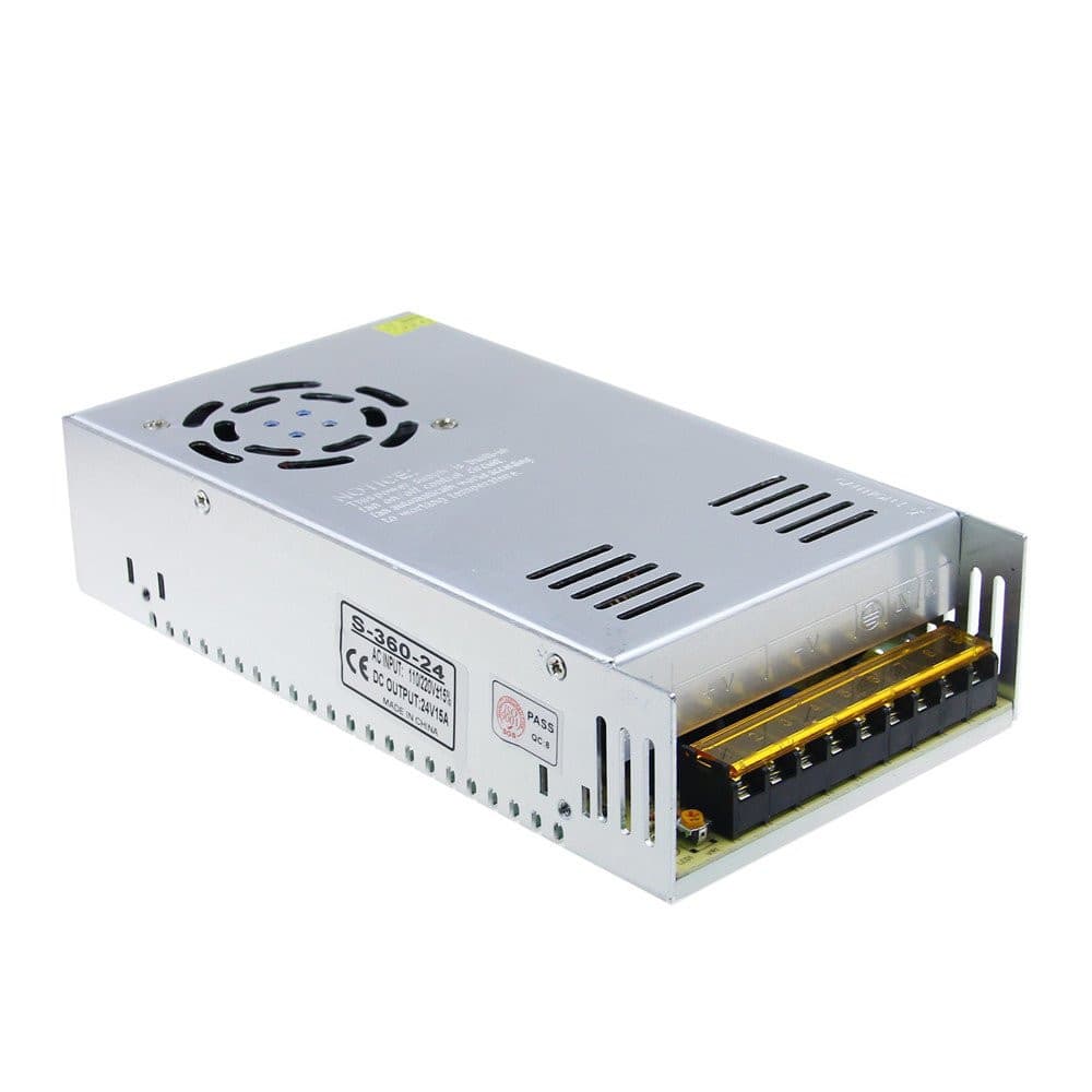 24V 15A SMPS 360W AC-DC Metal Power Supply