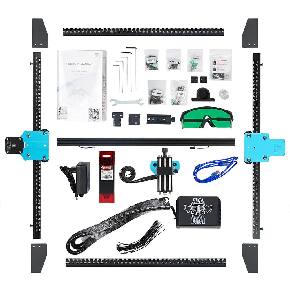 Two Trees TTS 10 PRO Diode Laser Engraver, High Precision and Fast Engraving Machine Kit