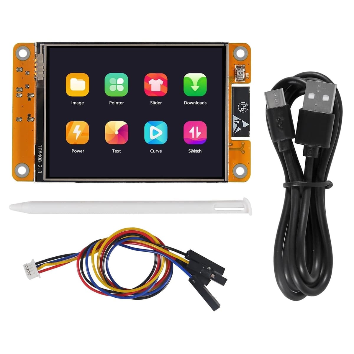 ESP32 MCU 2.8 Inch Smart Display for Arduino LVGL WIFI Bluetooth Touch WROOM 240*320 Screen LCD TFT Module