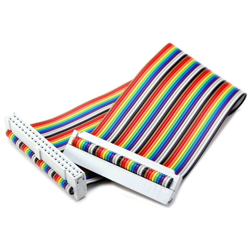 GPIO Rainbow Ribbon Cable 20cm 40 PIN Way